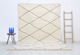 Akar Beni Ourain Rug 6'6" x 10'0"